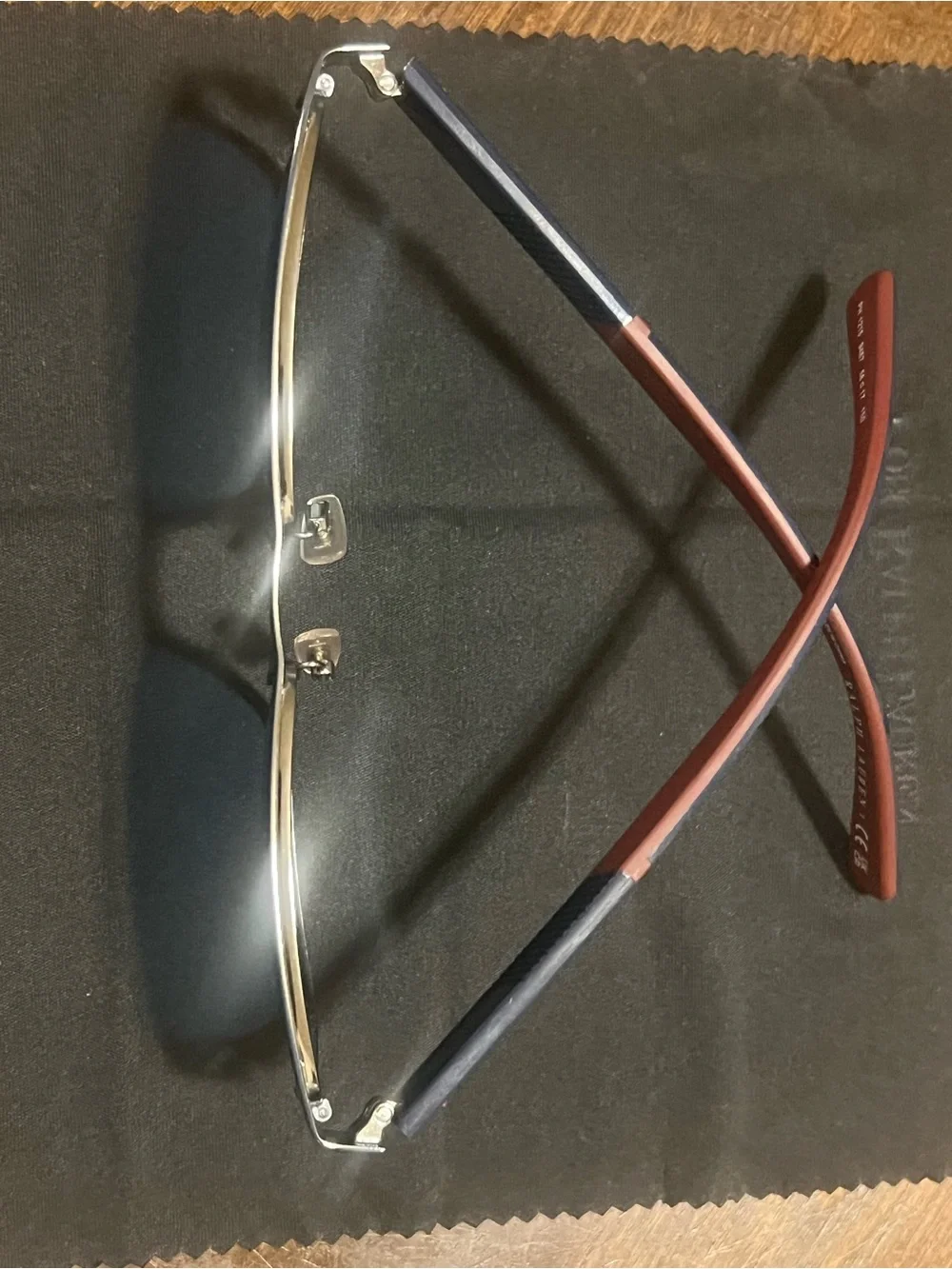 Polo by Ralph Lauren Men’s Blue Glasses